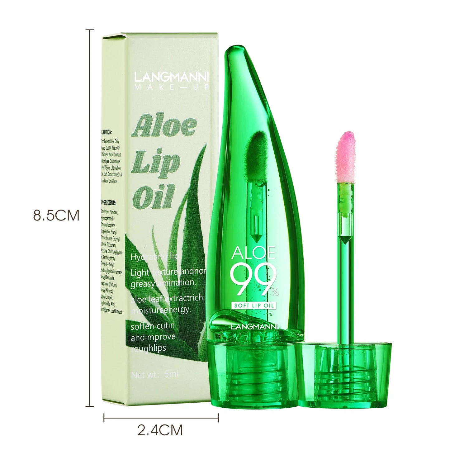 Hidratante labial de pura aloe vera