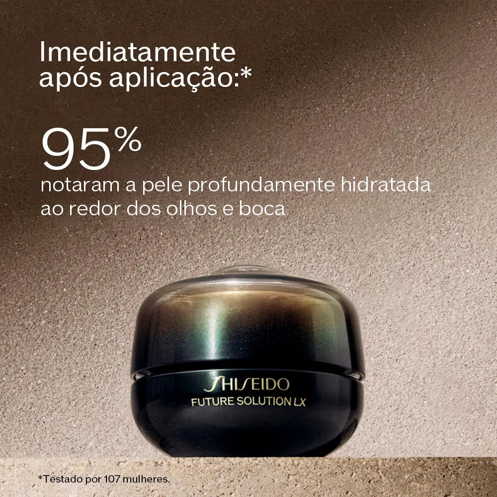 Shiseido Future Solution LX Eye and Lip Contour Regenerating Cream - Creme para Contorno dos Olhos e Lábios (17ml)