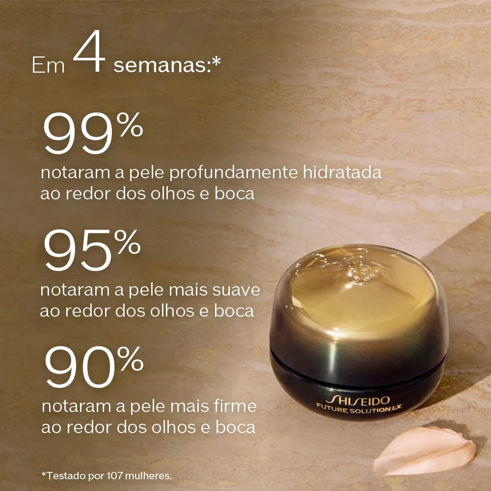 Shiseido Future Solution LX Eye and Lip Contour Regenerating Cream - Creme para Contorno dos Olhos e Lábios (17ml)