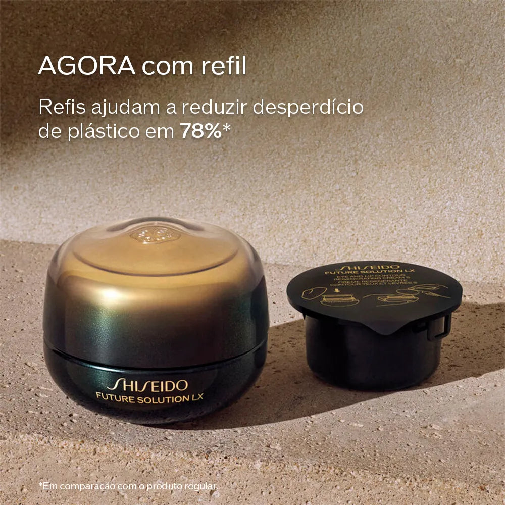 Shiseido Future Solution LX Eye and Lip Contour Regenerating Cream - Creme para Contorno dos Olhos e Lábios (17ml)