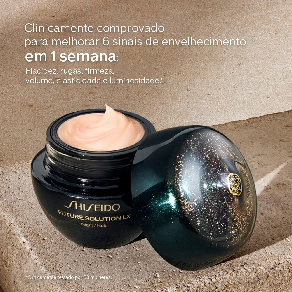 Shiseido Future Solution LX Total Regenerating Cream - Creme Facial Noturno (50ml)