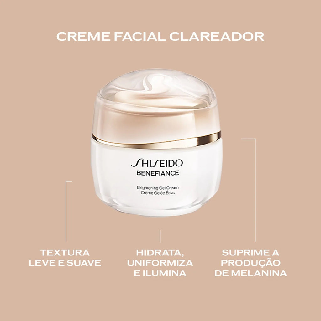 Shiseido Benefiance Brightening Gel Cream - Creme Facial Clareador (50ml)