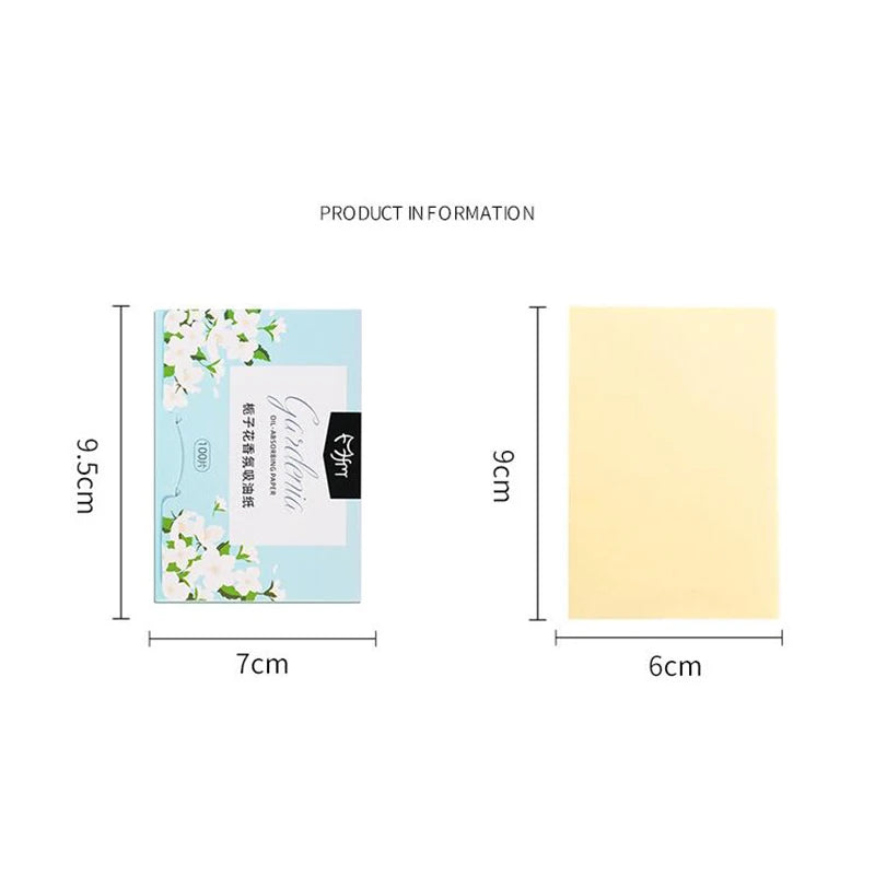 Papel anti oleosidade - 5 pacotes