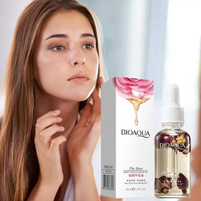 BIOAQUA - Óleo de rosa mosqueta com flor real