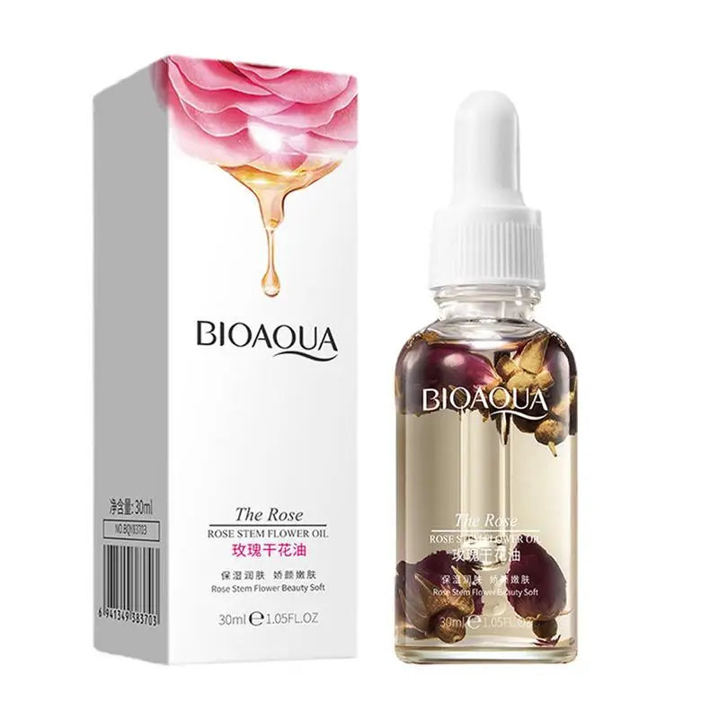 BIOAQUA - Óleo de rosa mosqueta com flor real