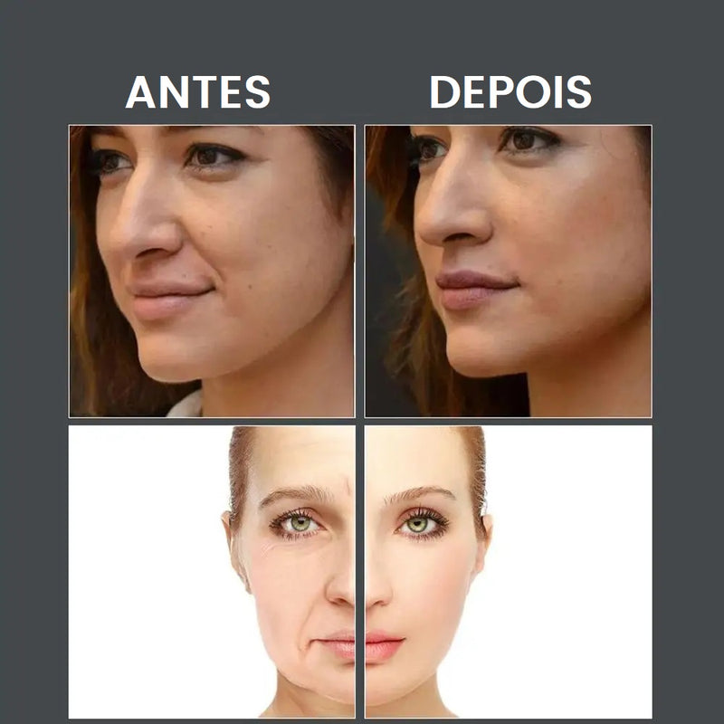 Máscara facial de colágeno solúvel anti-idade - Árvore Dourada